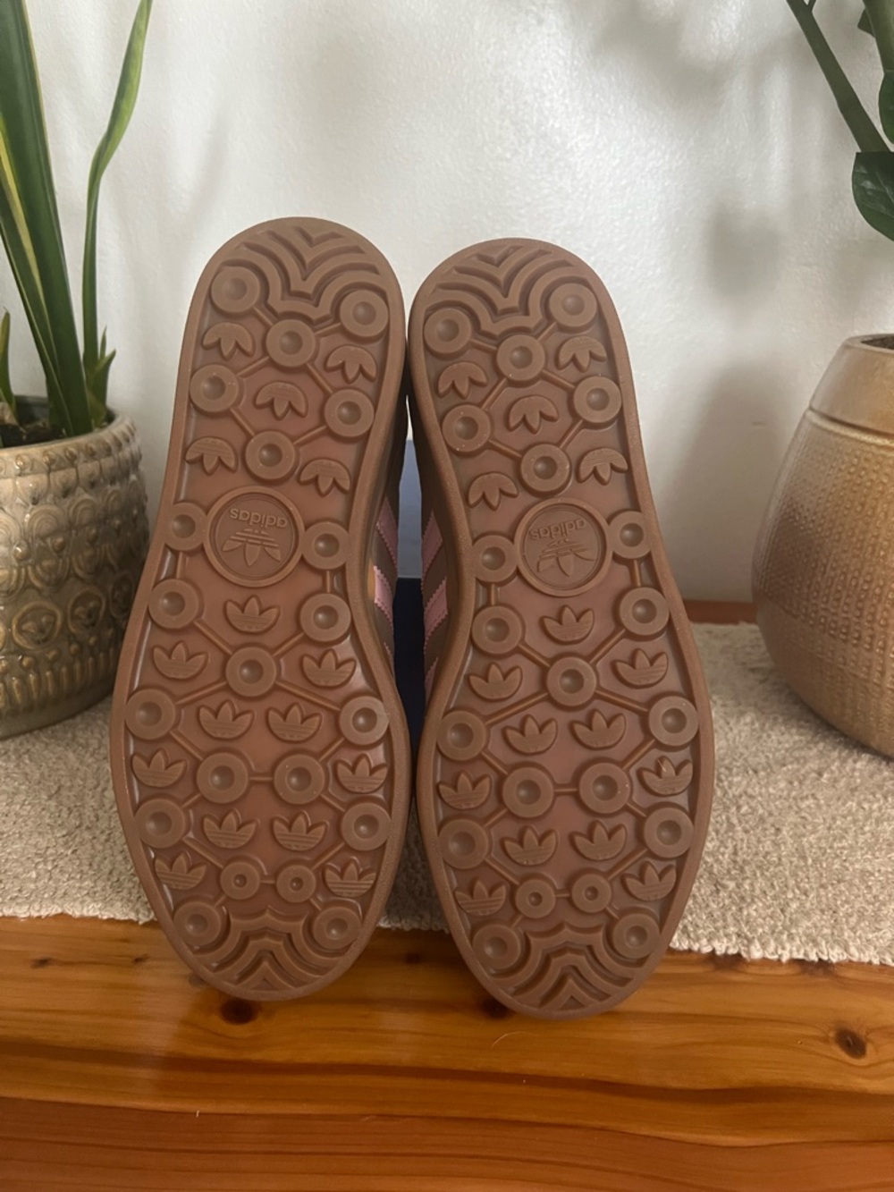 adidas Gazelle Bold Sneakers — Brown and Light Pink - Picture 5 of 5